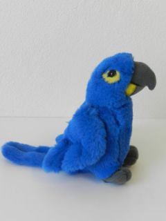 Obrázek z Papoušek modrý plyš 14cm(6) 